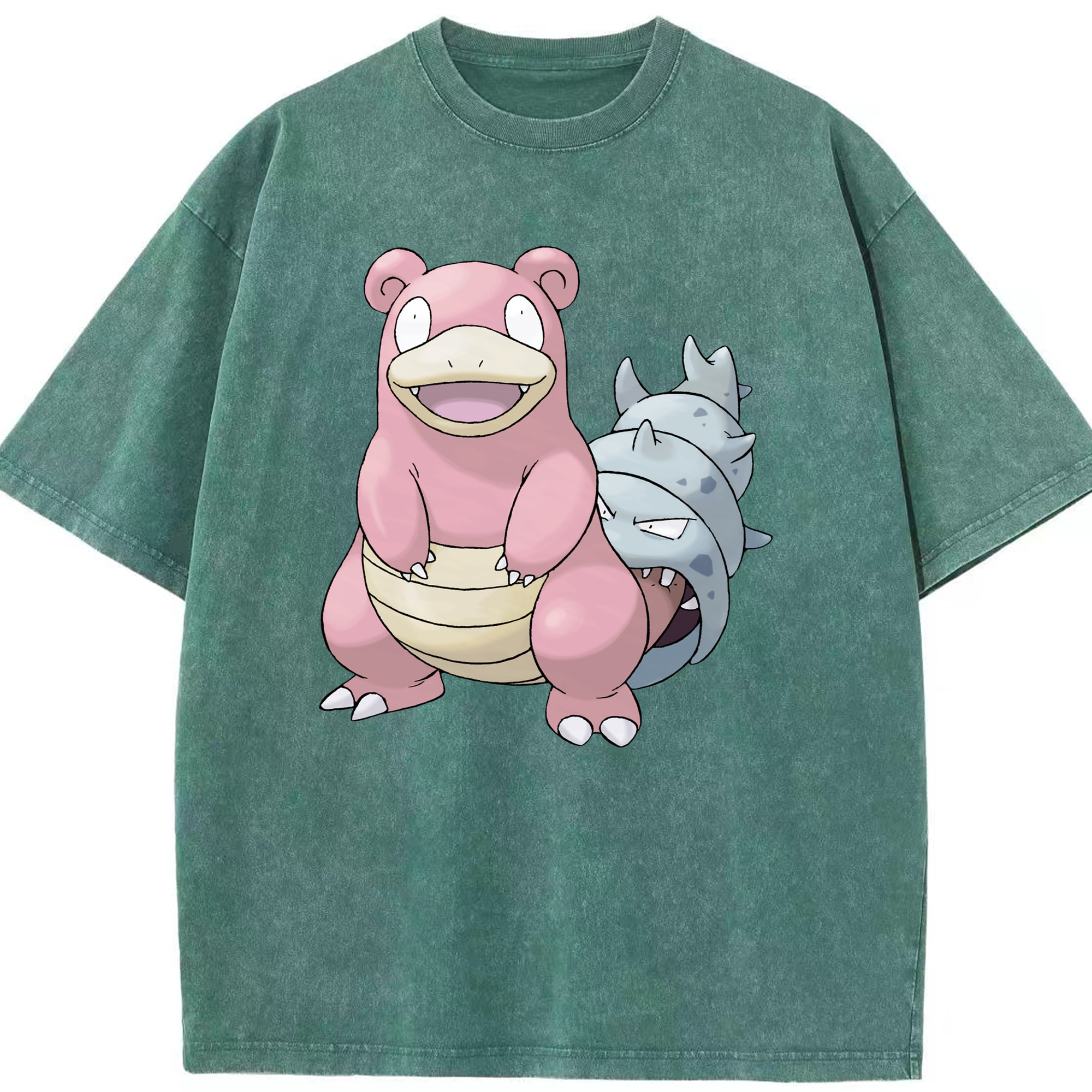 （画像用） ポケットモンスター Pokémon 綿100% ヴィンテージ風 半袖Tシャツ（フロントプリント）